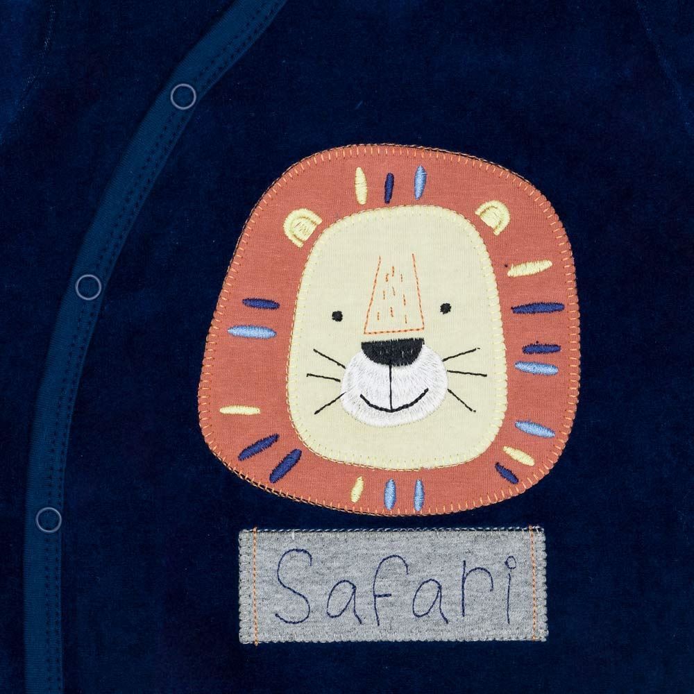 Macacão de Bebê Menino Plush Safari Yoyo Baby