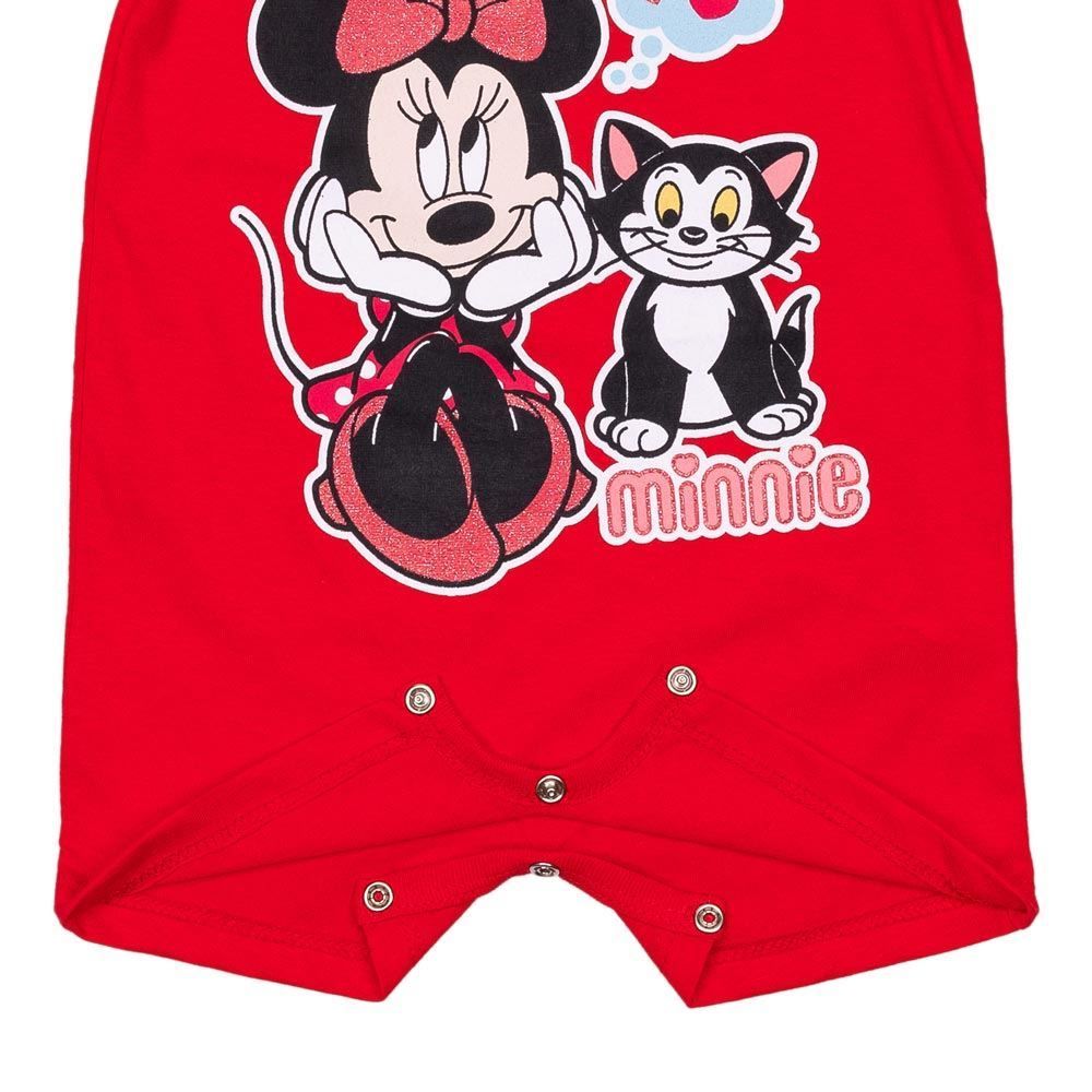 Macacão de Bebê Minnie e Gatinho Disney