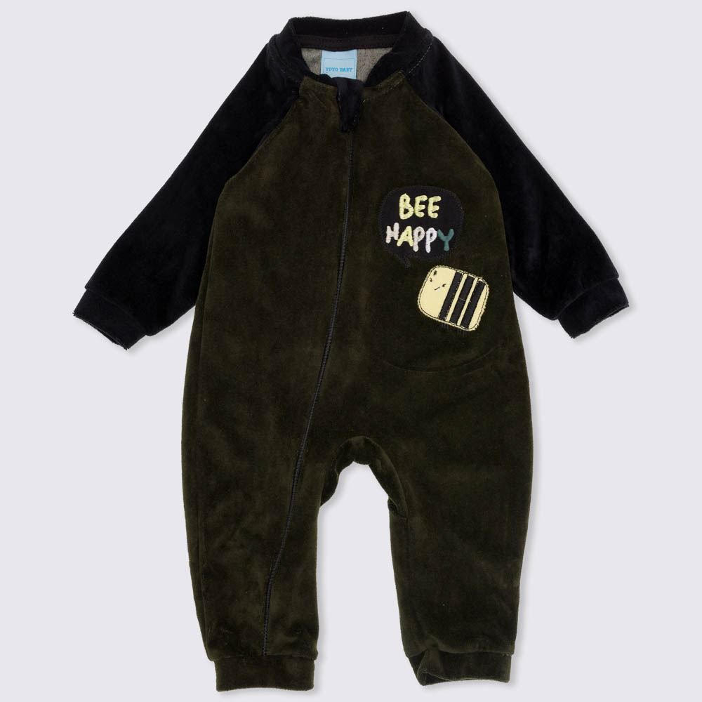 Macacão Pelos Plush Bee Happy Yoyo Baby