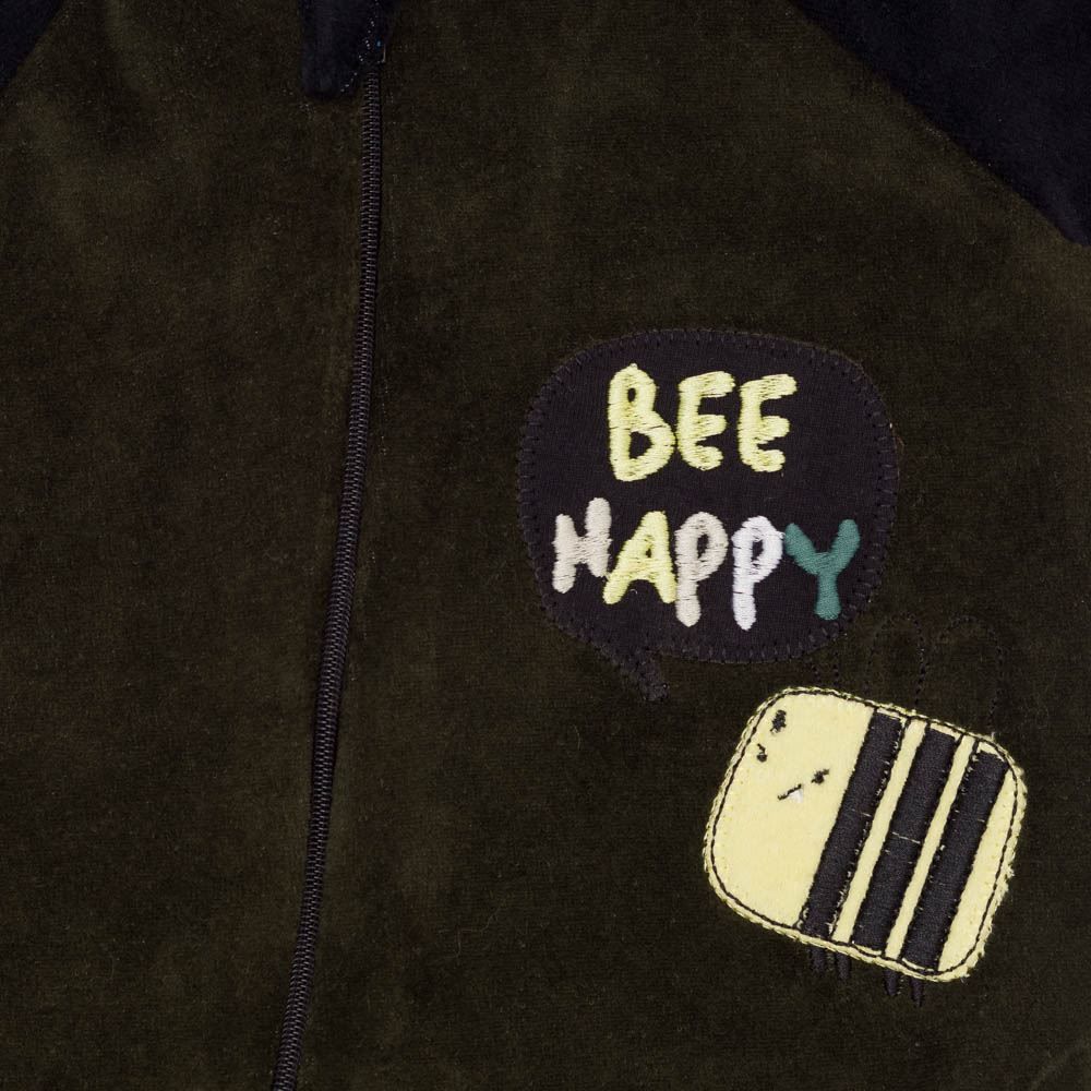 Macacão Pelos Plush Bee Happy Yoyo Baby