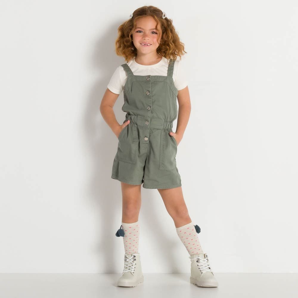 Macaquinho 4 a 10 anos Sarja Marmelada