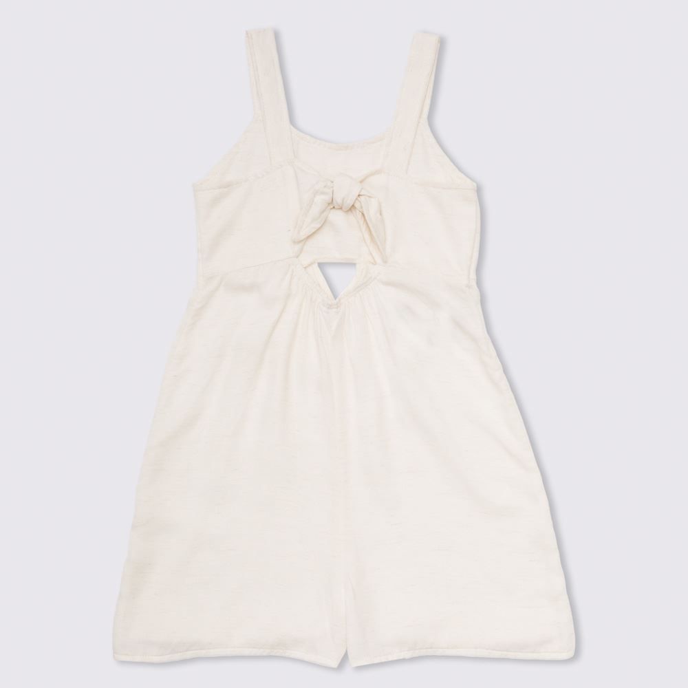 Macaquinho 4 ao 10 Cru de Alças Largas Marmelada