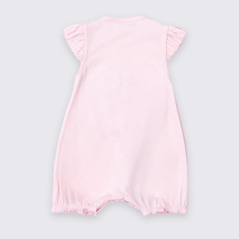 Macaquinho Bebê Menina Manga Curta Unicórnio Yoyo Baby