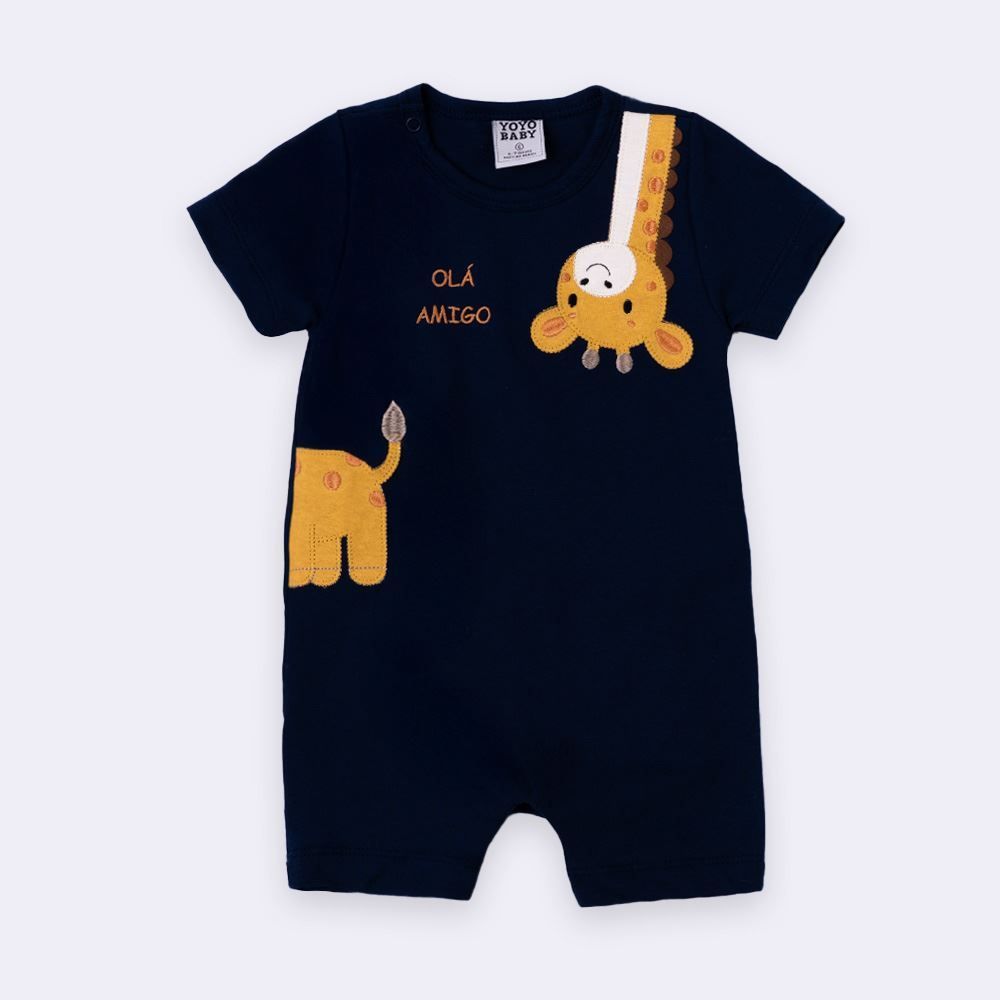 Macaquinho Bebê Menino Savana Trip Yoyo Baby