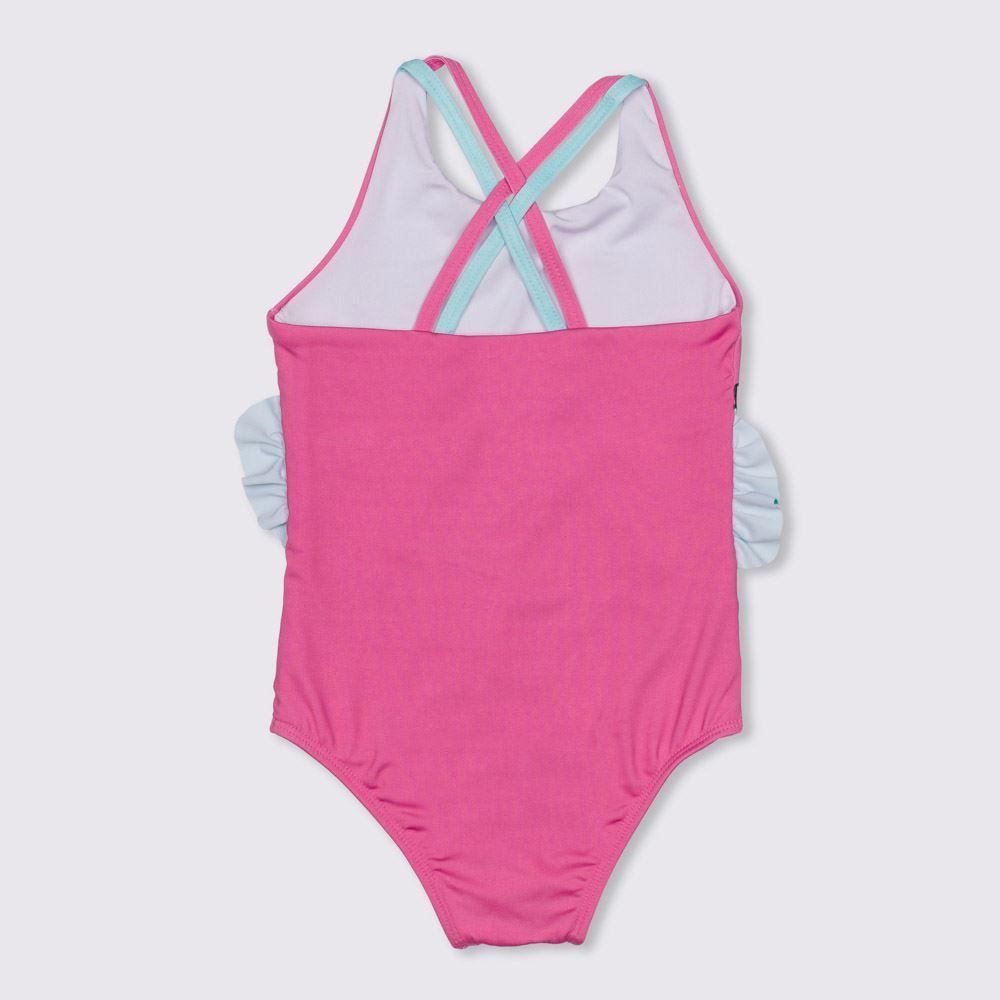 Maiô 1 a 3 Anos Alça Bicolor Silk Interativo Yoyo Kids