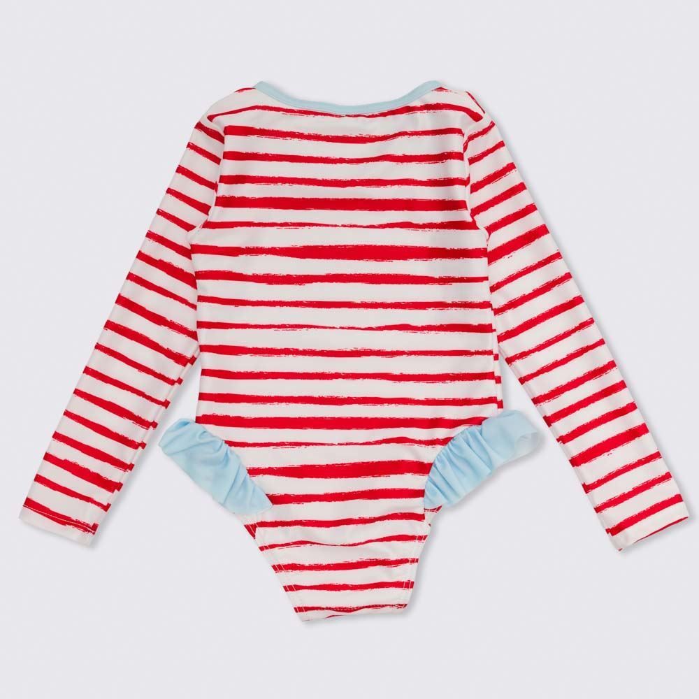 Maiô 1 a 3 Anos Manga Longa Minnie Baby Disney