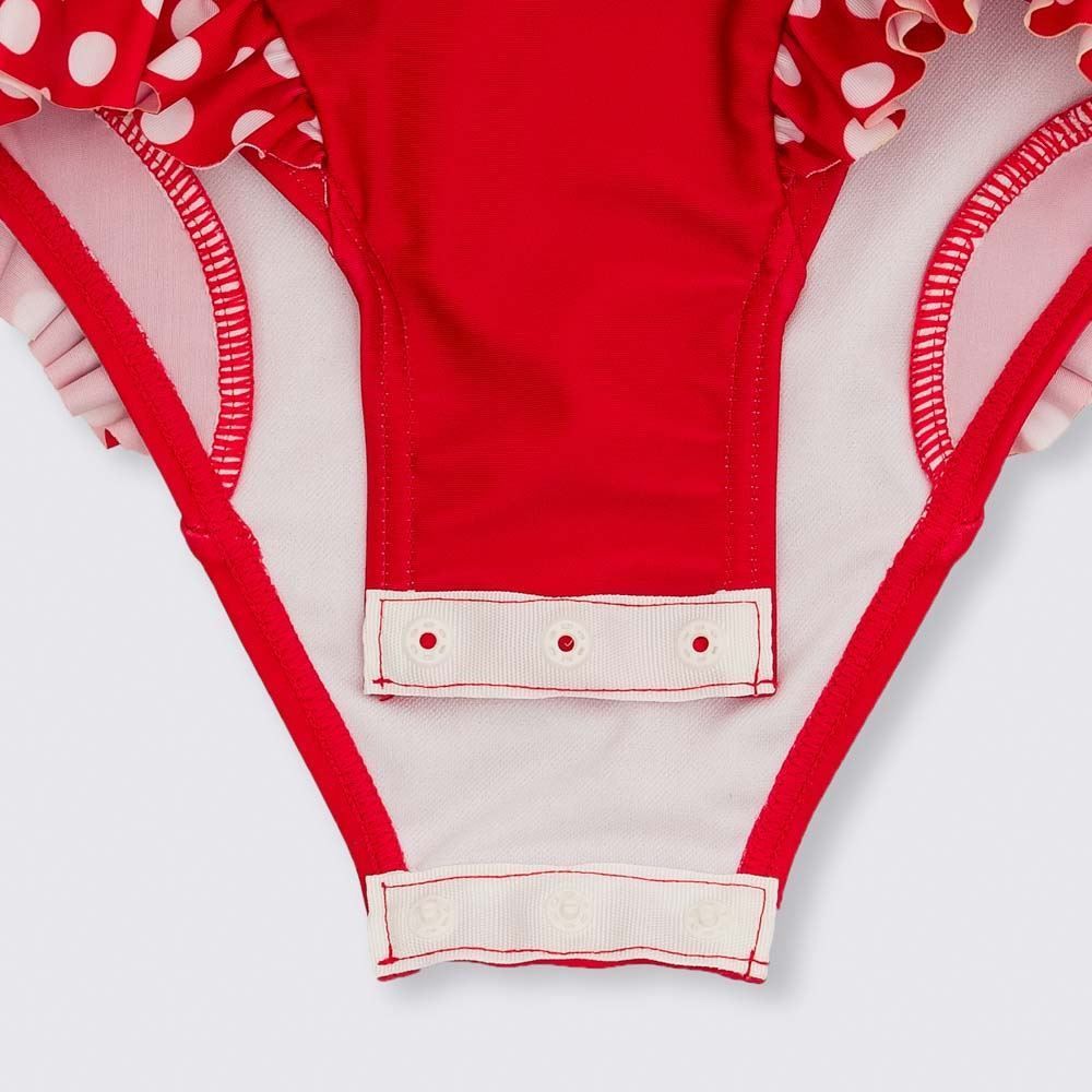 Maiô 1 a 3 Anos Manga Longa Minnie Disney