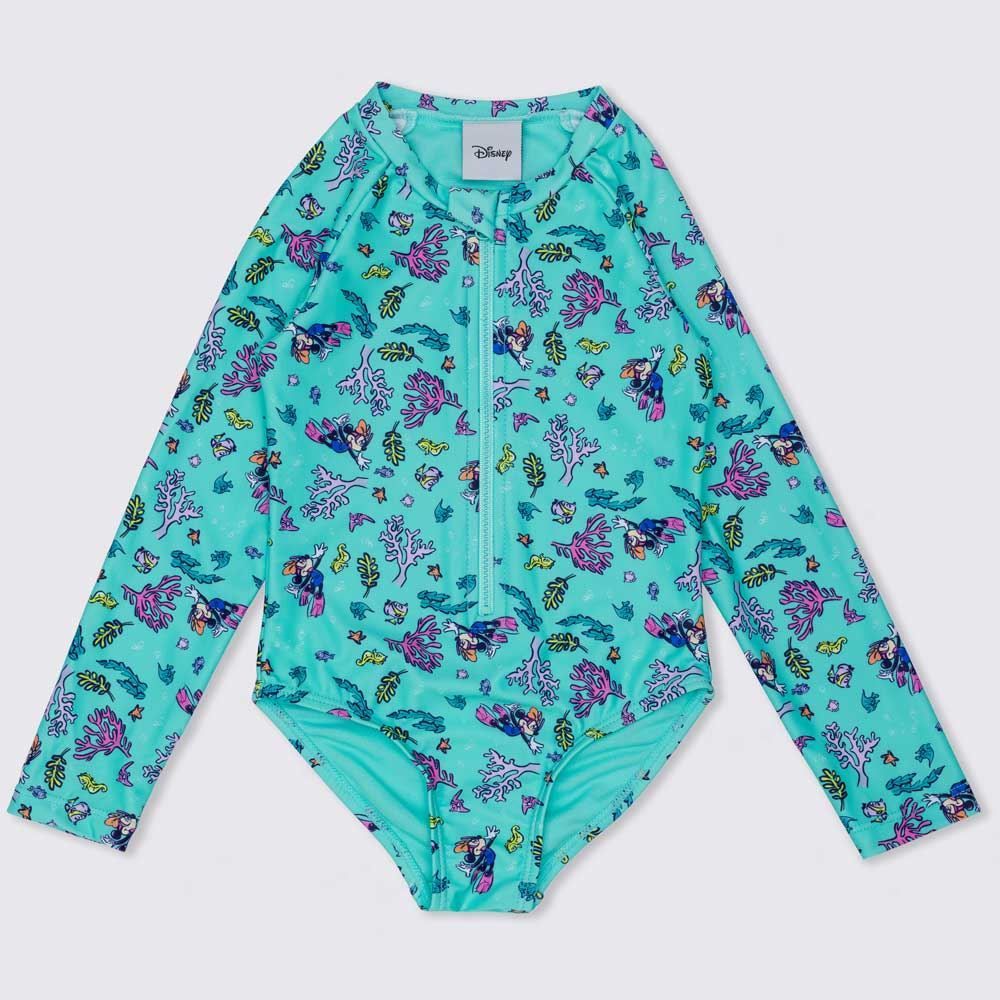 Maiô 1 a 3 anos Minnie Mergulho Disney