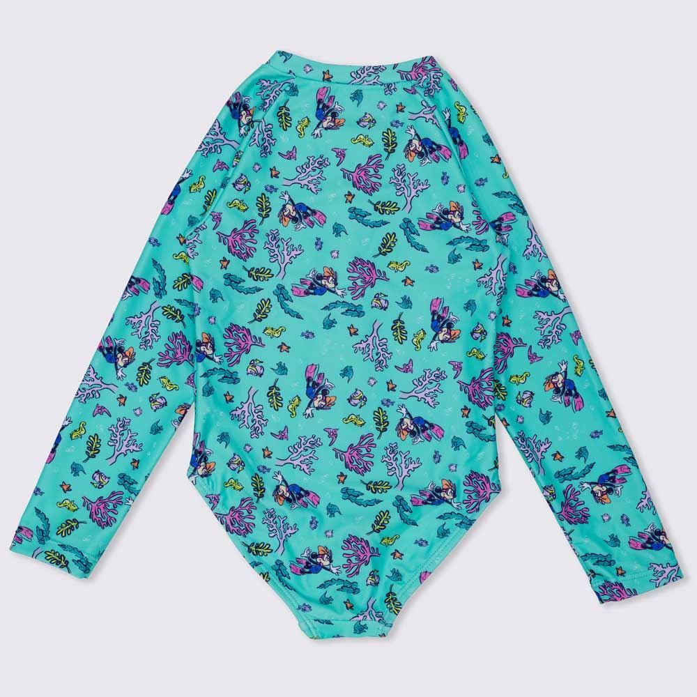 Maiô 1 a 3 anos Minnie Mergulho Disney