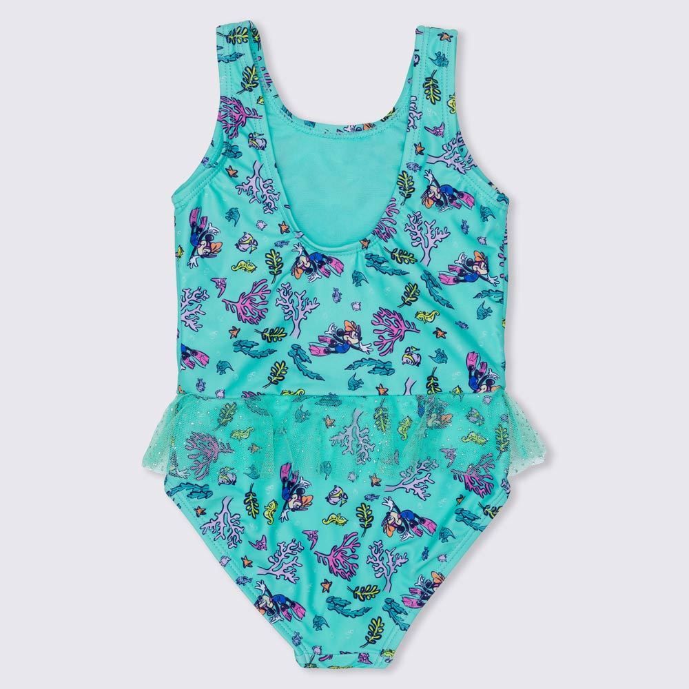 Maiô 1 a 3 anos Tule Minnie Mergulho Disney