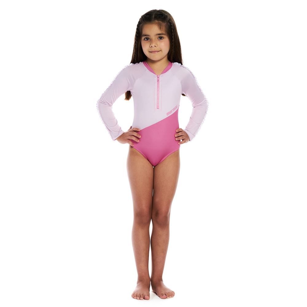 Maiô 4 a 10 Anos Solar Com Recorte Mormaii