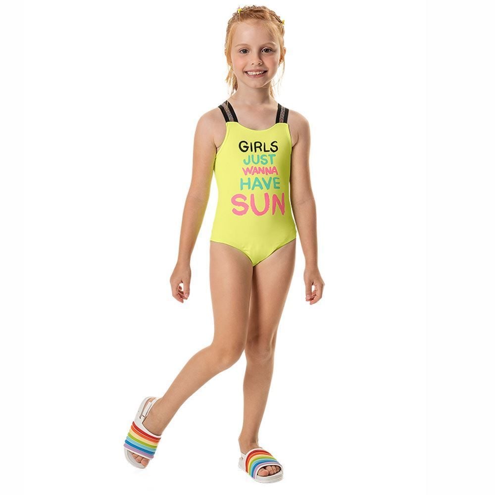 Maiô 4 a 10 Anos UV Marlan Malhas