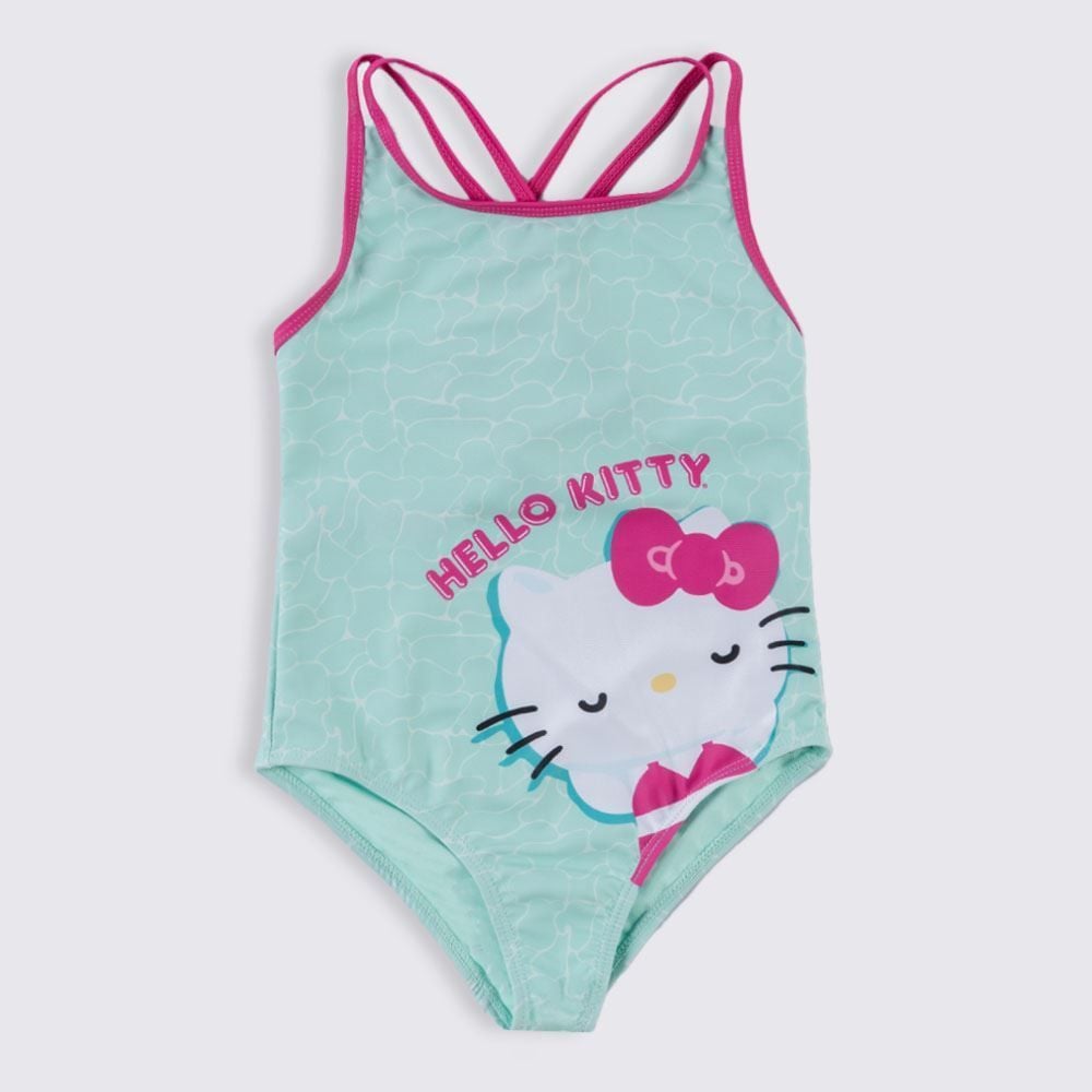 Maiô Infantil Hello Kitty 4 a 10 Anos Sanrio