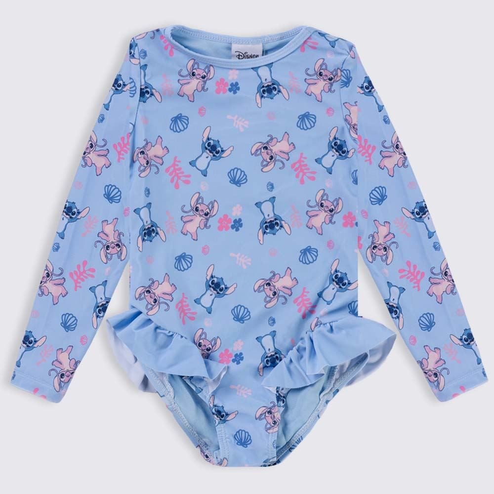 Maiô Infantil Stitch 1 a 3 Anos Disney