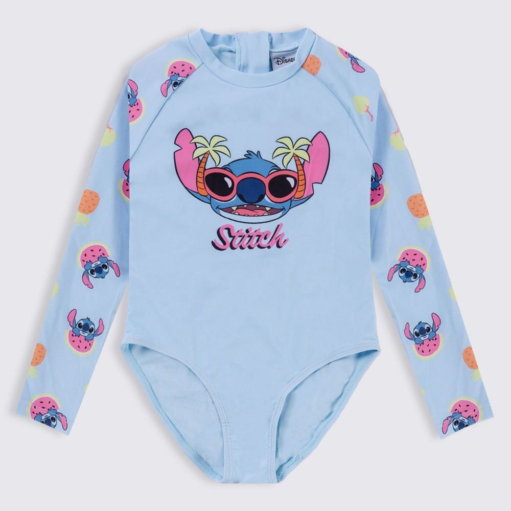 Maiô Infantil Stitch 4 a 10 Anos Disney