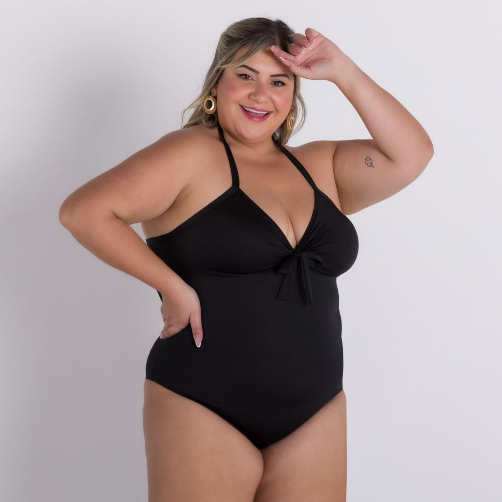 Maiô Plus Com Bojo Patrícia Foster Mais 