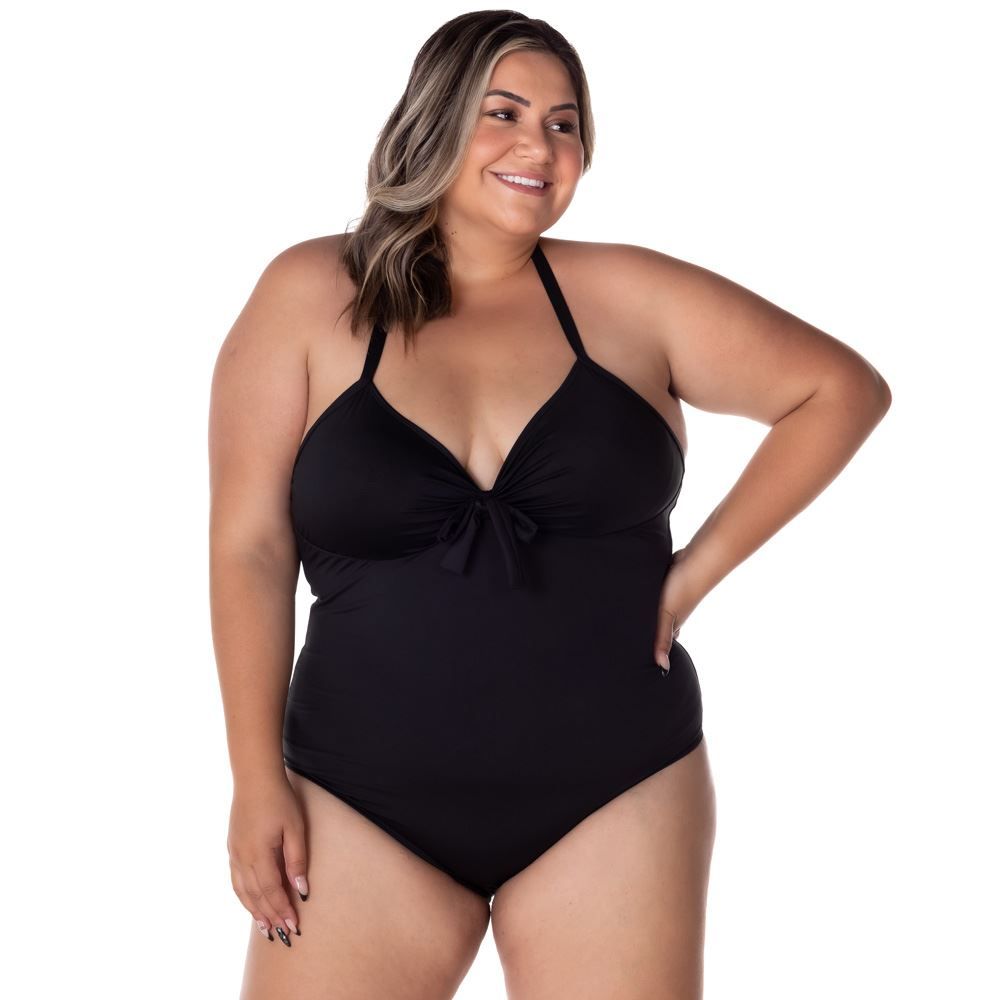Maiô Plus Size com Bojo e Nózinho Patrícia Foster Mais