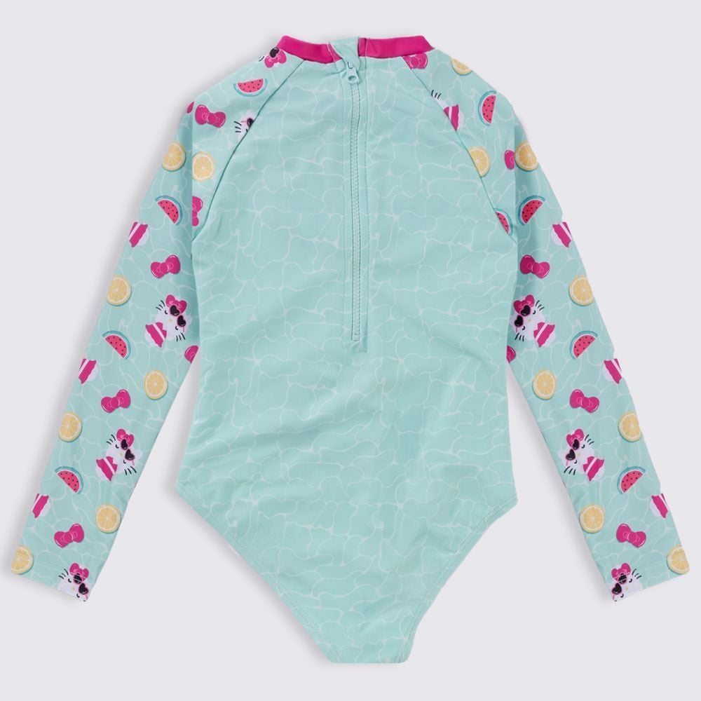 Maiô Infantil Hello Kitty 4 a 10 Anos Sanrio