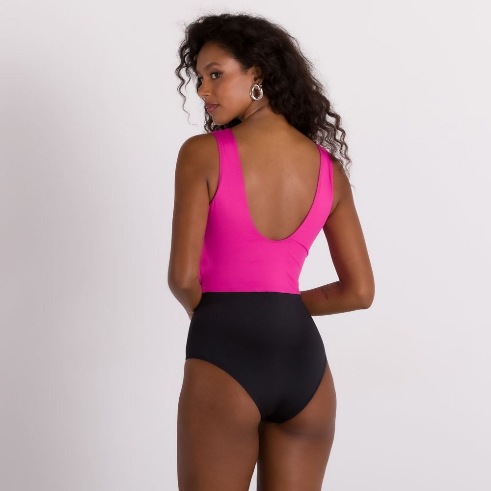 Maiô Tricolor Com Bojo Fixo Boby Blues