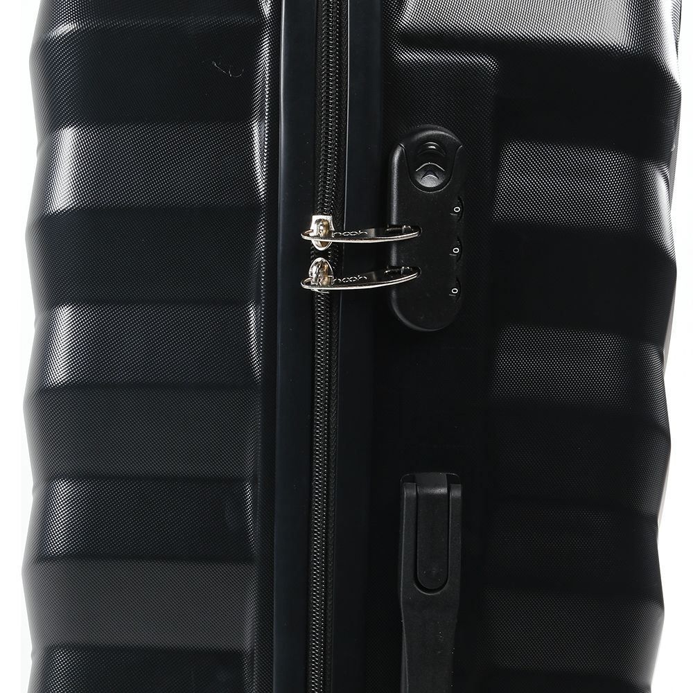 Mala Para Viagem De Bordo Abs 360° Noah - Preto