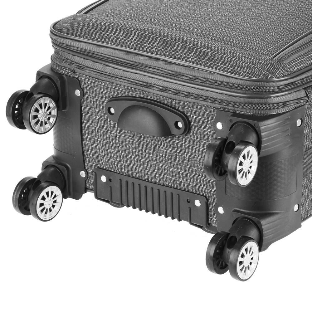 Mala de Bordo em Tecido Conexão 10Kg Tonin - Cinza