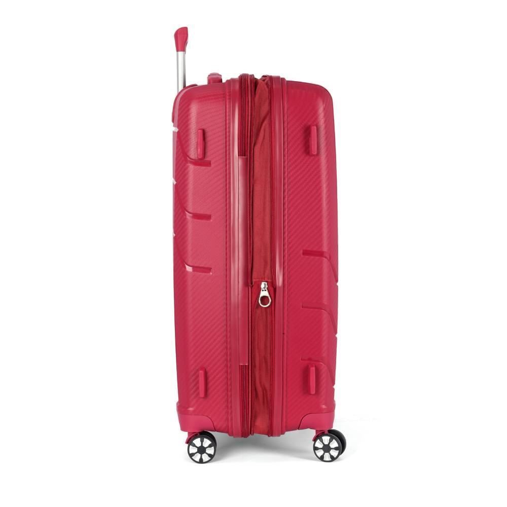 Mala De Bordo Provença 360° Luxcel Polo King - Pink