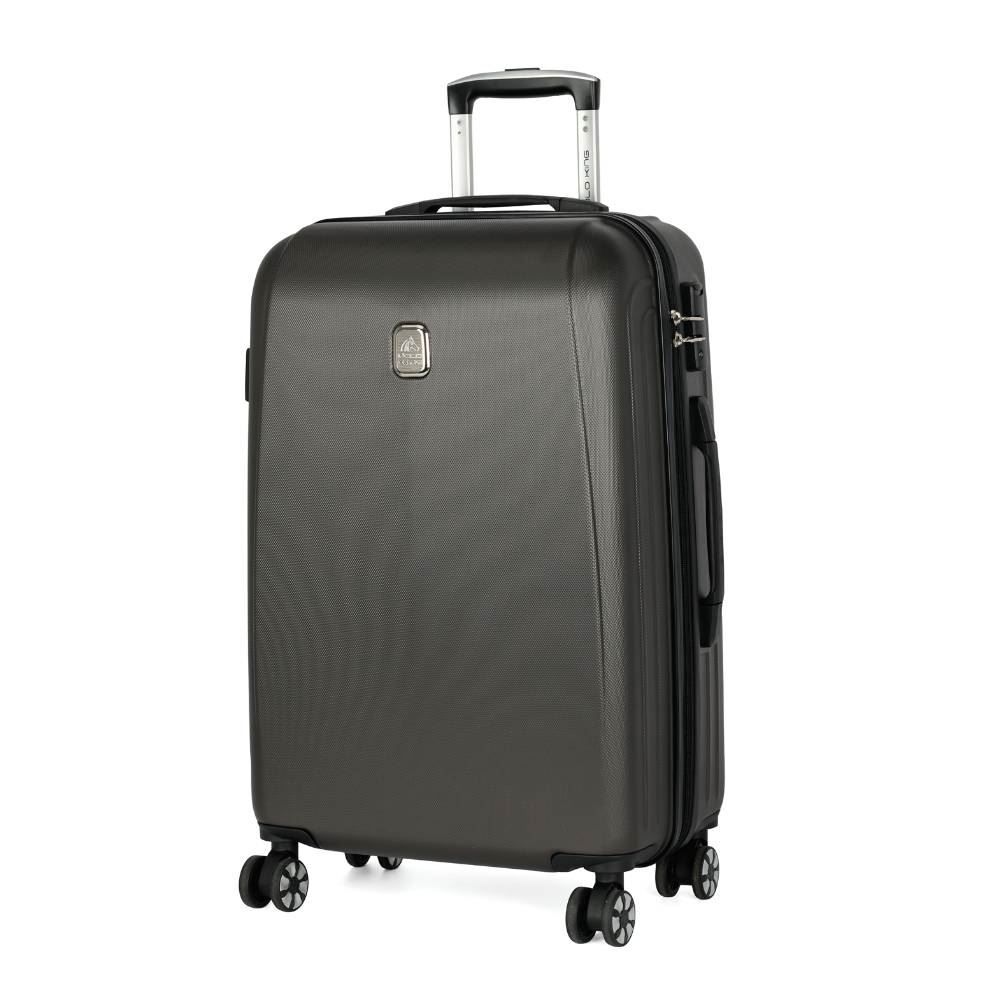 Mala De Viagem Grande Abs 360° Geneva Polo King - Grafite