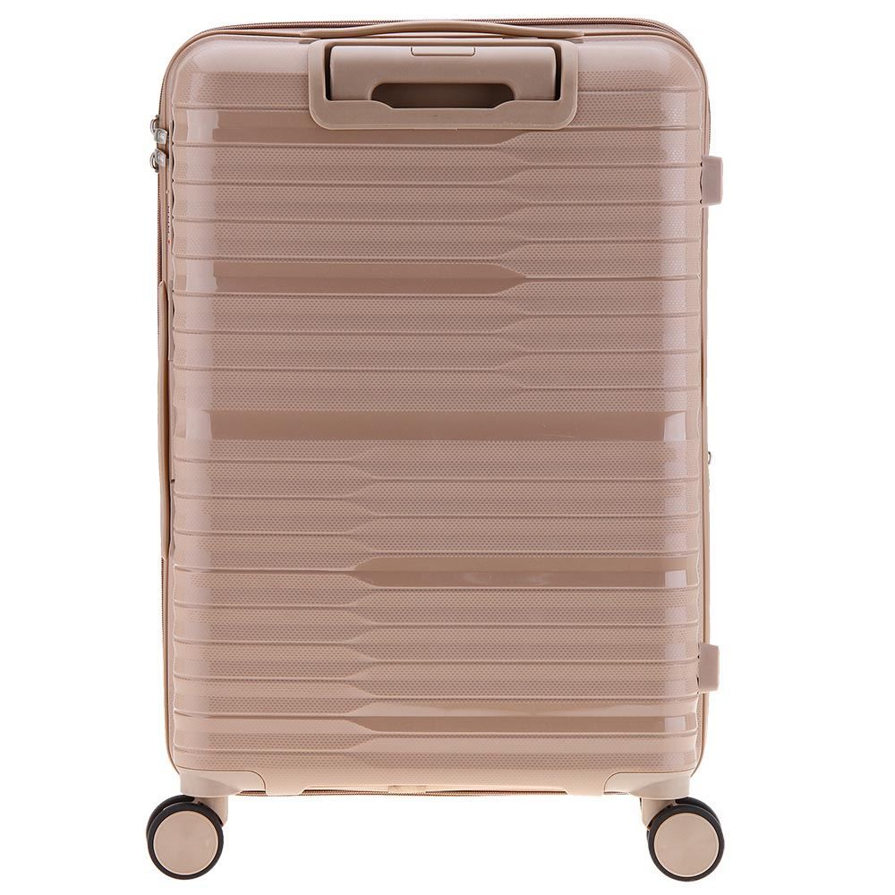 Mala De Viagem Grande Giro 360° Plattinum Tonin - Nude