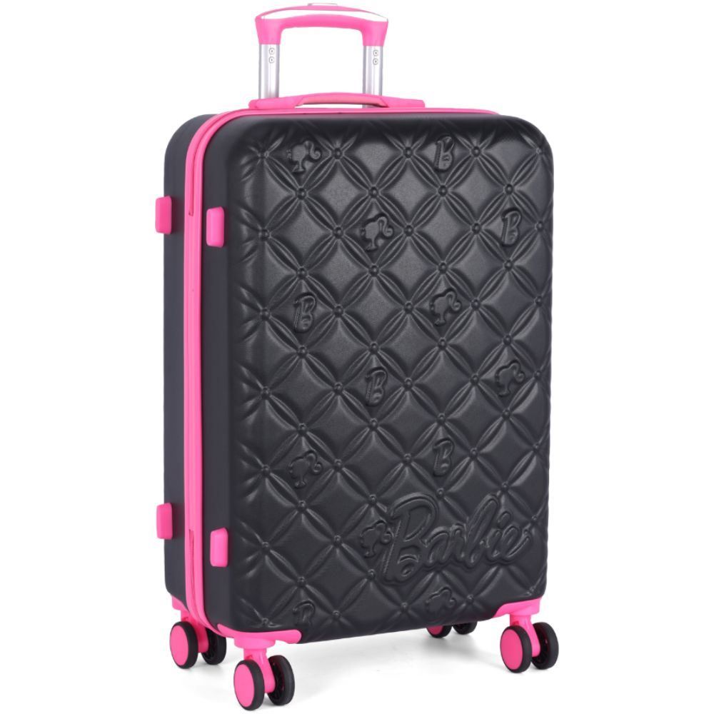 Mala De Viagem Média Abs 360° Barbie Luxcel - Preto