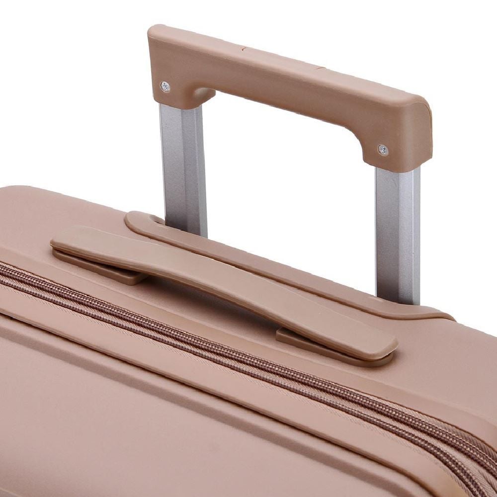 Mala De Viagem Média Giro 360° Plattinum Tonin - Nude