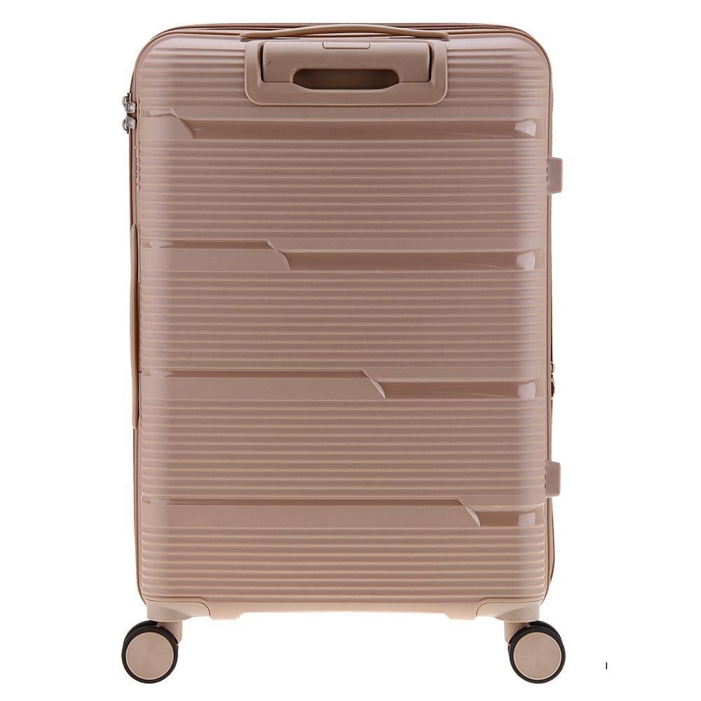 Mala De Viagem Média Giro 360° Plattinum Tonin - Nude