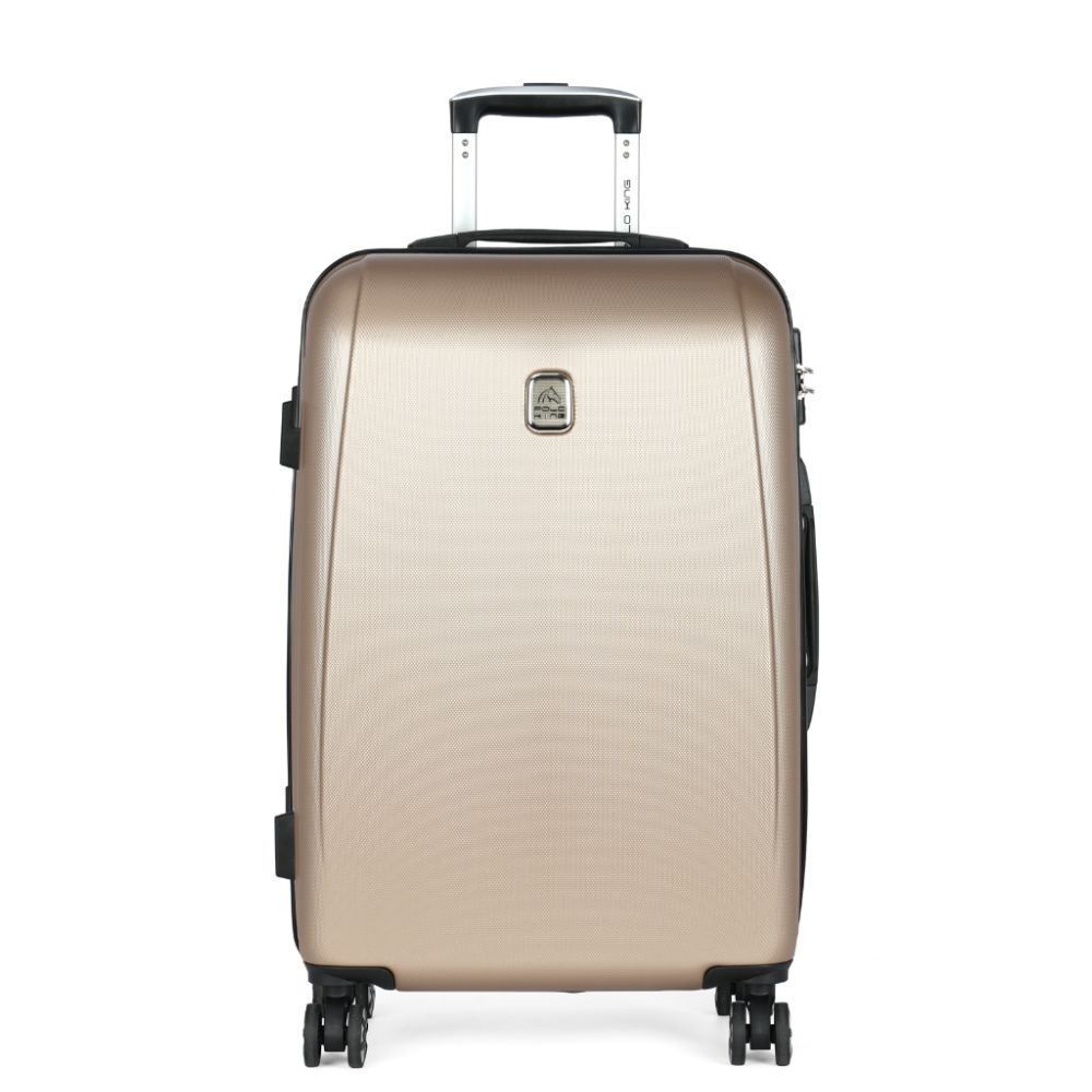 Mala Para Viagem De Bordo Abs 360° Geneva Luxcel - Champanhe