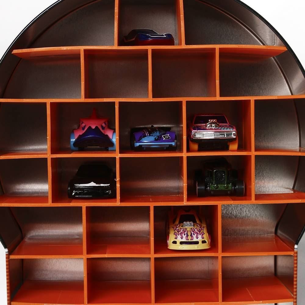 Maleta Metálica Roda Hot Wheels Porta Carrinhos Fun - F0132-2