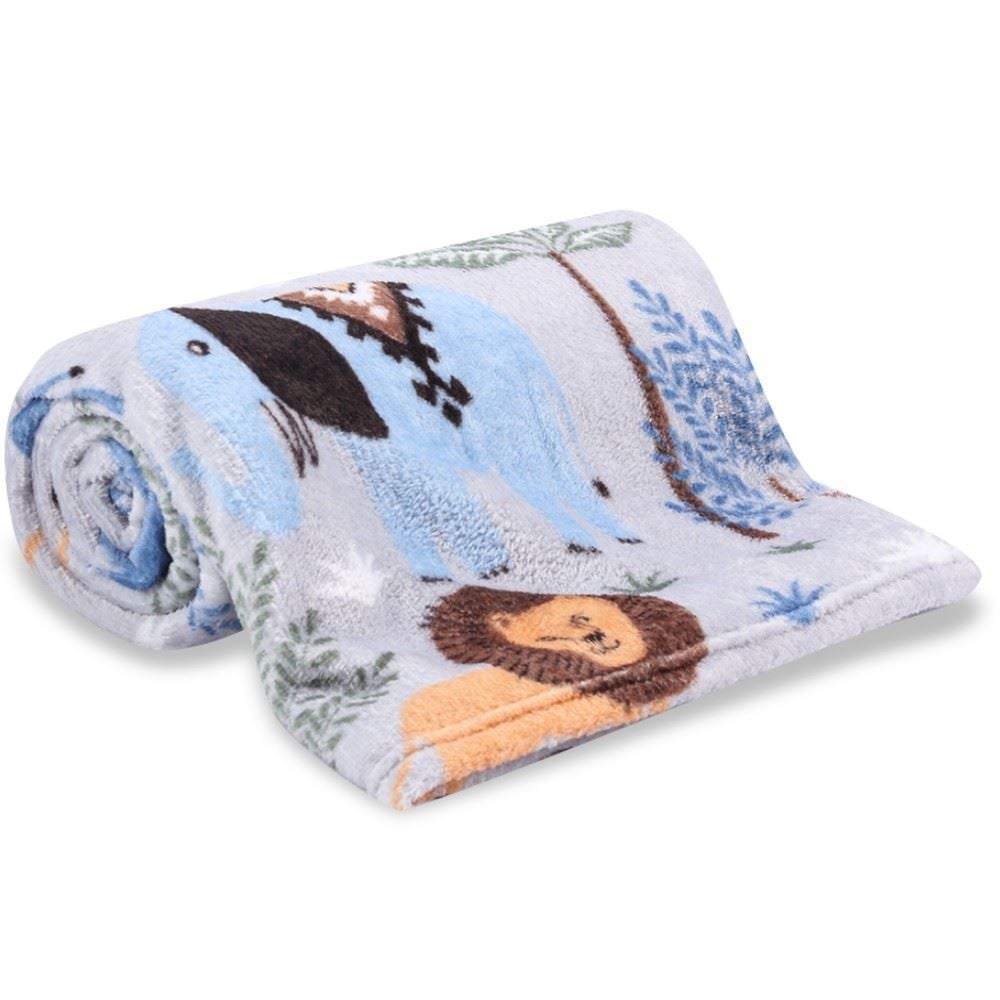 Manta Infantil 100% Poliéster Encantos Havan Kids - African Animals