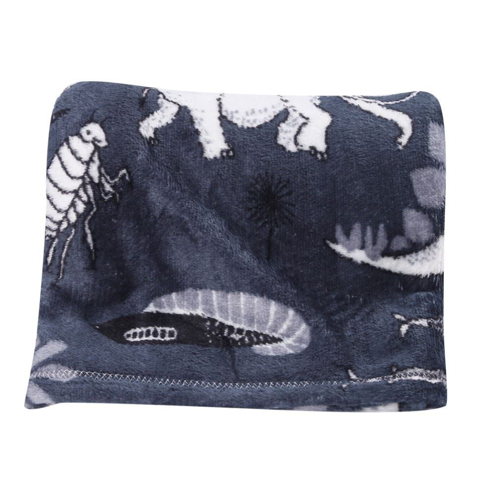 Manta Infantil 100% Poliéster Encantos Havan Kids - Dino Happy