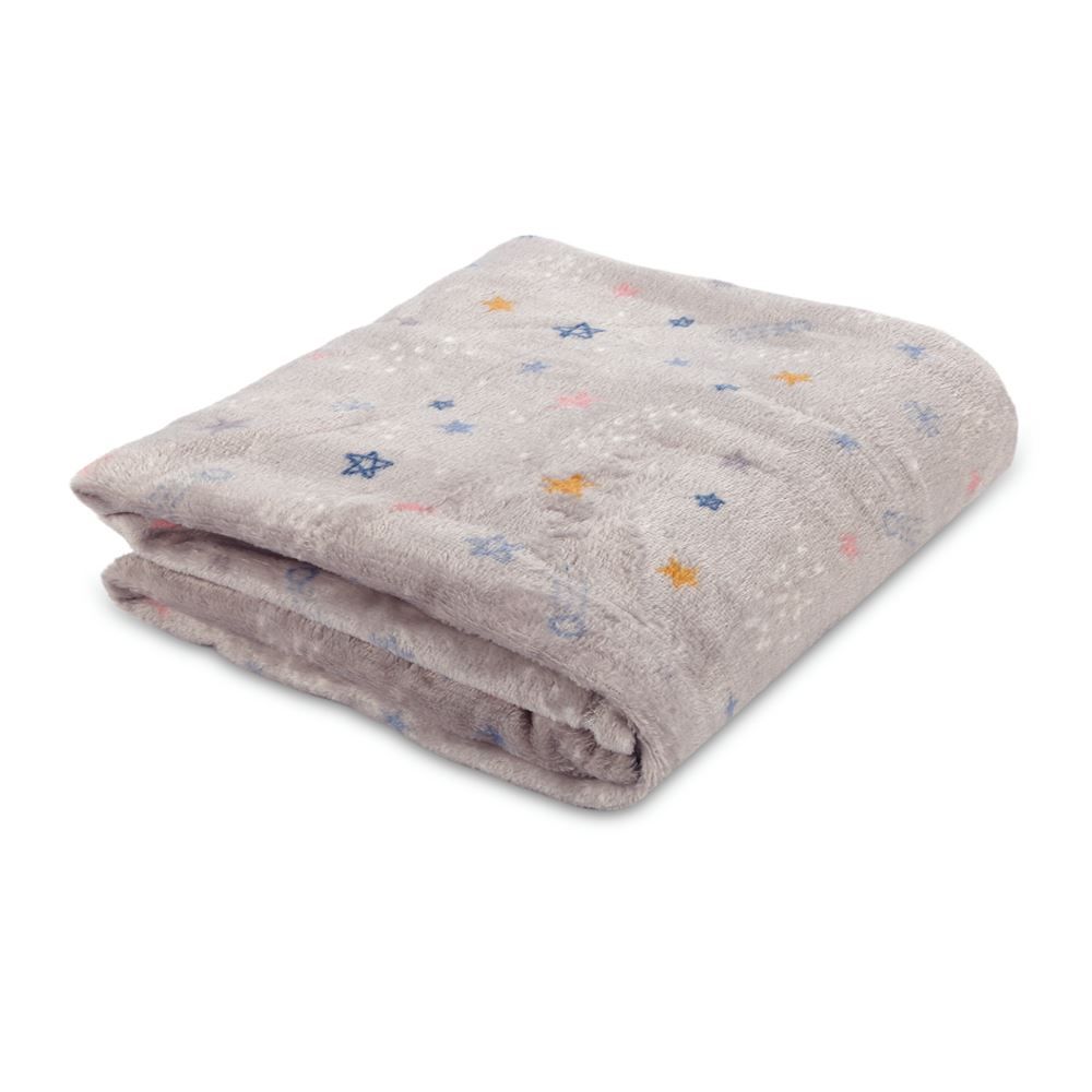Manta Infantil 100% Poliéster Encantos Havan Kids - Aster Star Cinza