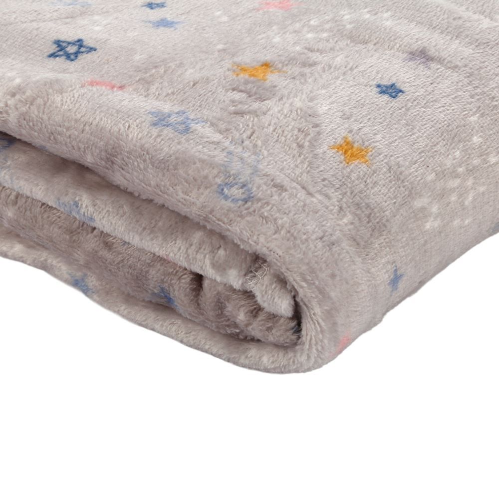 Manta Infantil 100% Poliéster Encantos Havan Kids - Aster Star Cinza