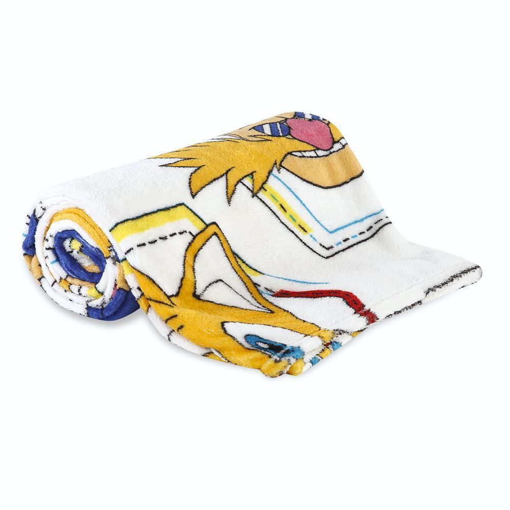 Manta Infantil 100% Poliéster Estampada - Sonic
