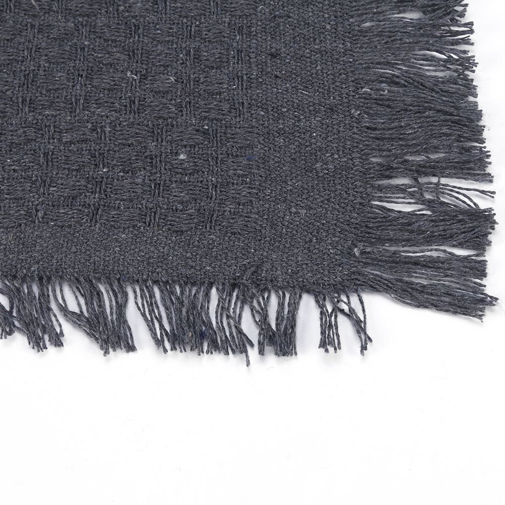 Manta Para Sofá Decorativa 1,40X2,00 M Requinte Havan Casa - Cinza Escuro