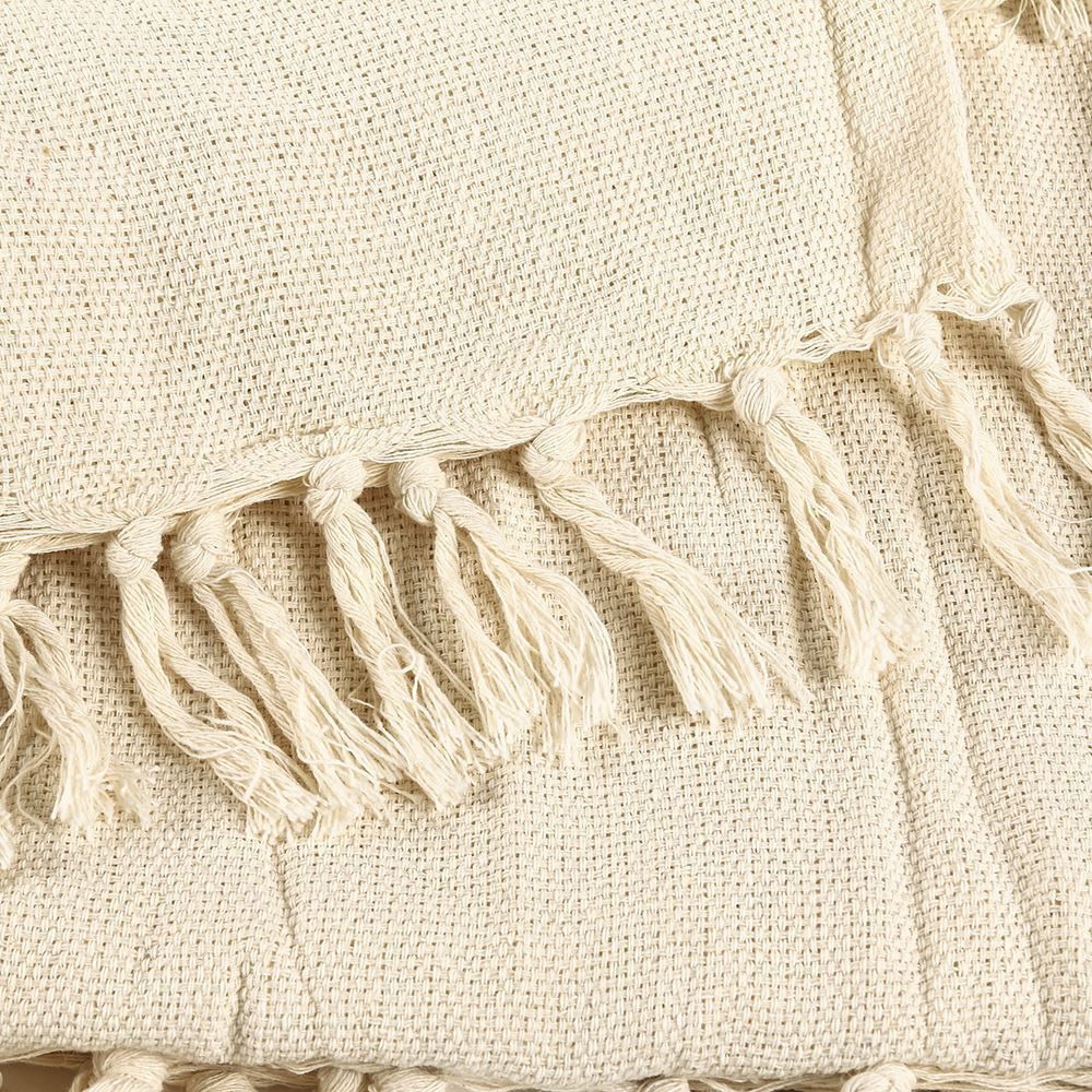 Manta Para Sofá Decorativa 1,80X2,30 M Monaco Havan Casa - Natural