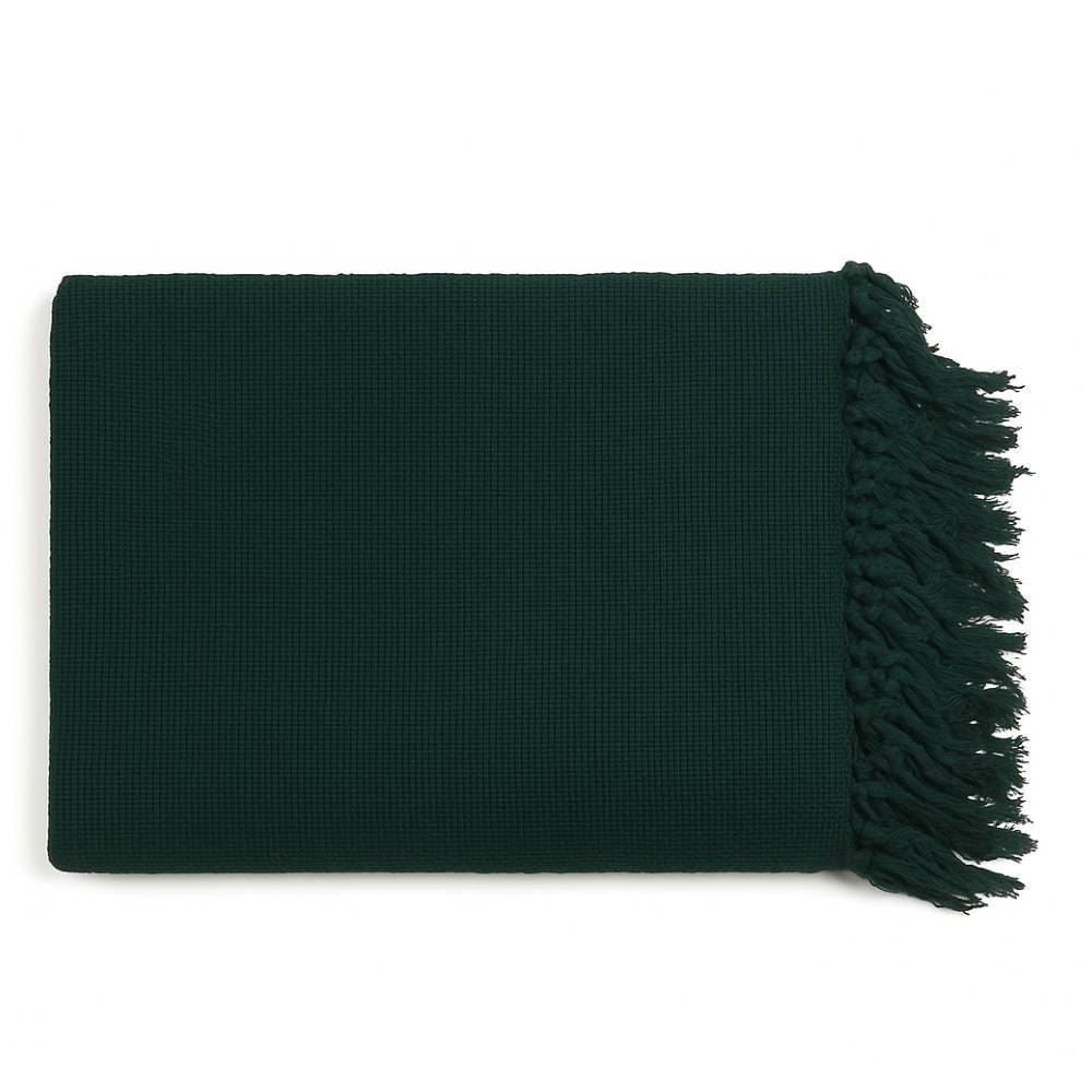 Manta Para Sofá Decorativa 1,80X2,30 M Mônaco Havan Casa - Verde