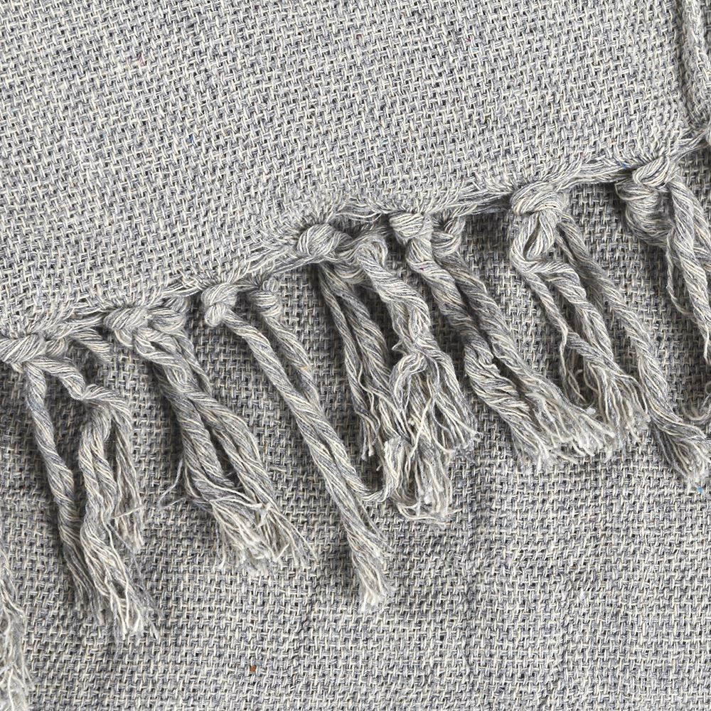 Manta para Sofá 1,80X2,30 m Mônaco Havan Casa - Prata Mescla