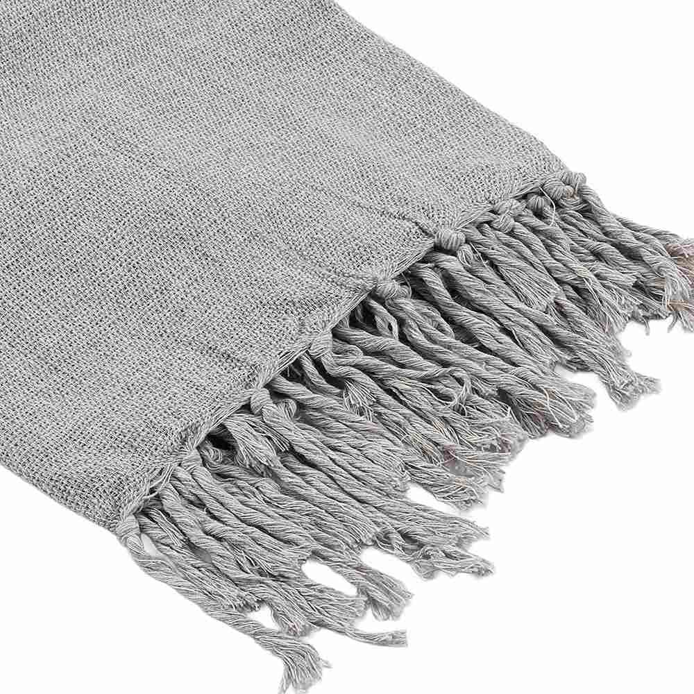 Manta para Sofá 1,80X2,30 m Mônaco Havan Casa - Prata Mescla