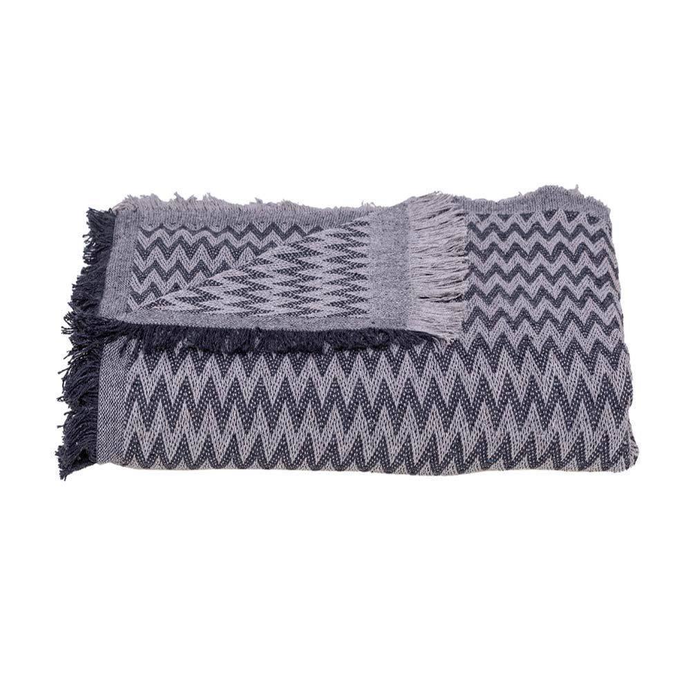 Manta Para Sofá Miami 1,20X1,50M Havan - Cinza