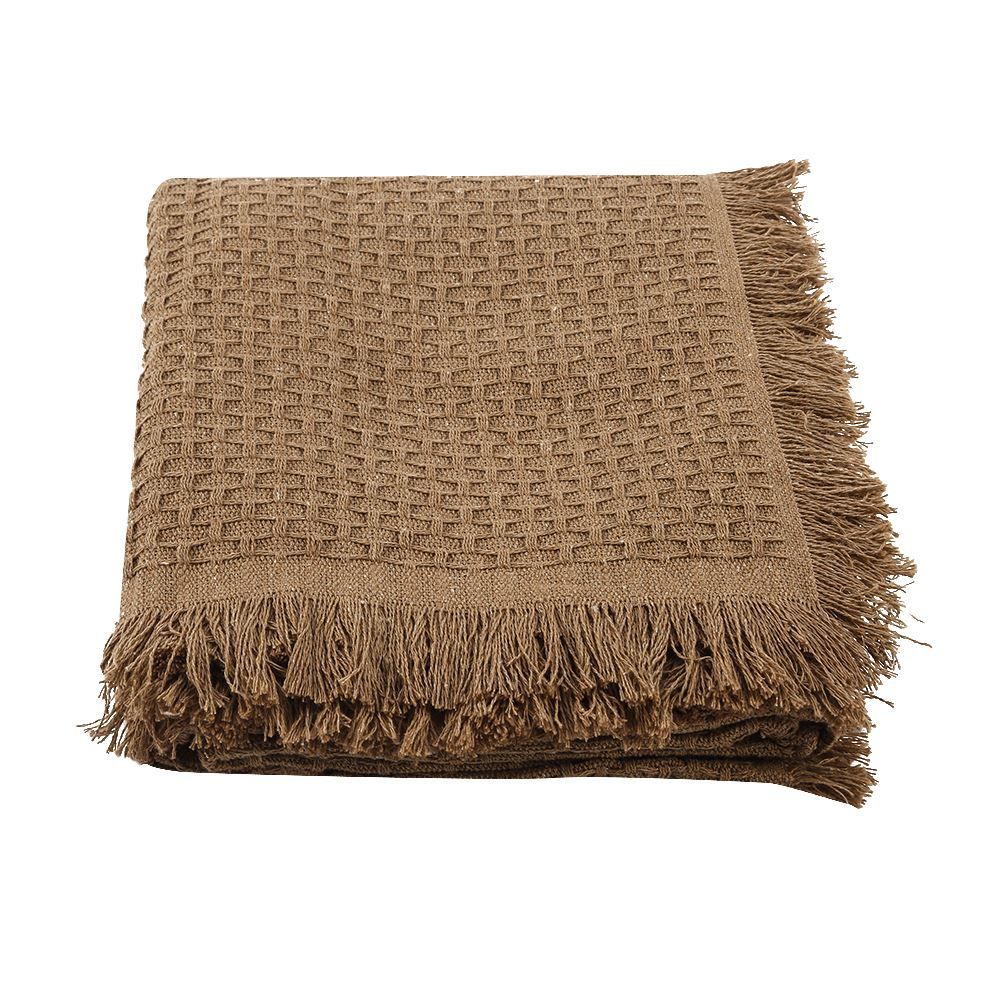 Manta Para Sofá Ravena 1,40X1,20 M Havan Casa - Marrom Claro