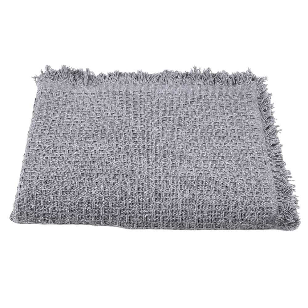 Manta Para Sofá Ravena 1,40X1,20 M Havan Casa - Cinza Claro