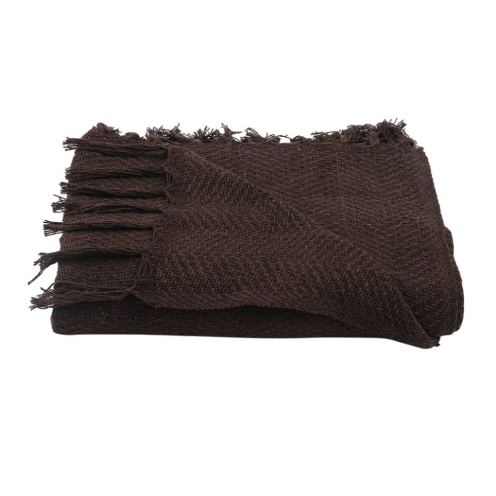 Manta Para Sofá Rústica 1,20X1,50 M Havan Casa - Marrom