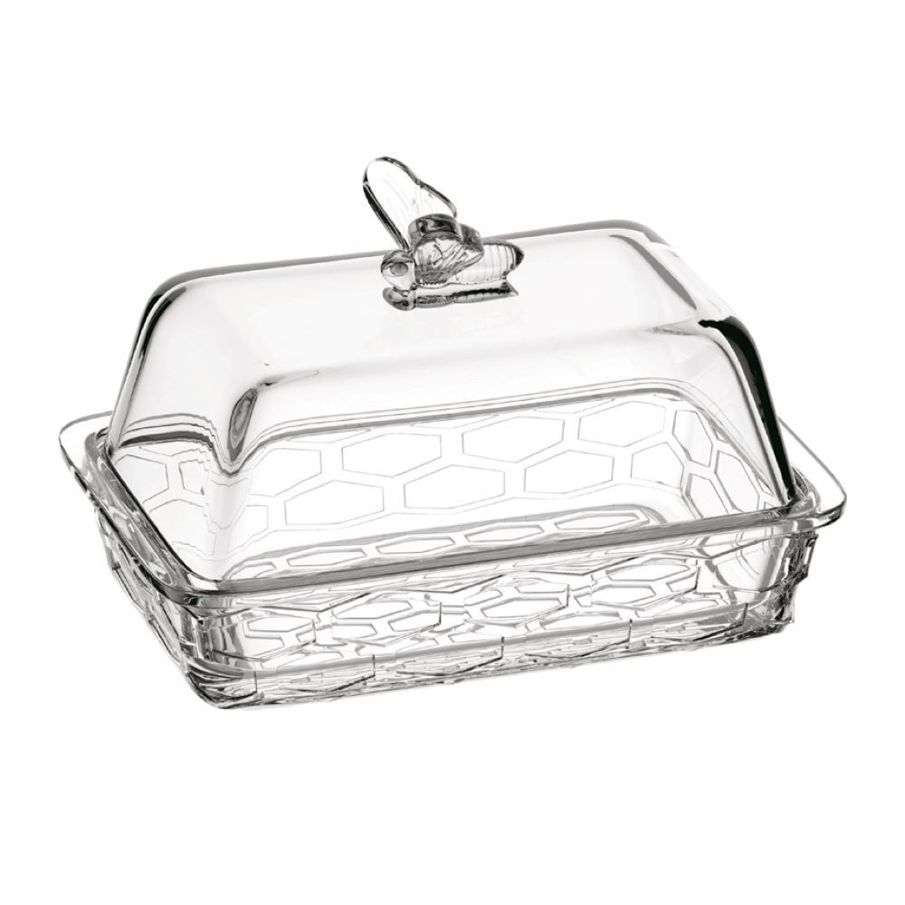 Manteigueira De Vidro Bee 15Cm Hauskraft