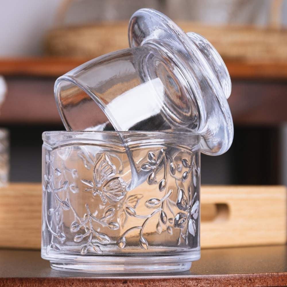 Manteigueira Francesa Borboletas Lyor - 9cm