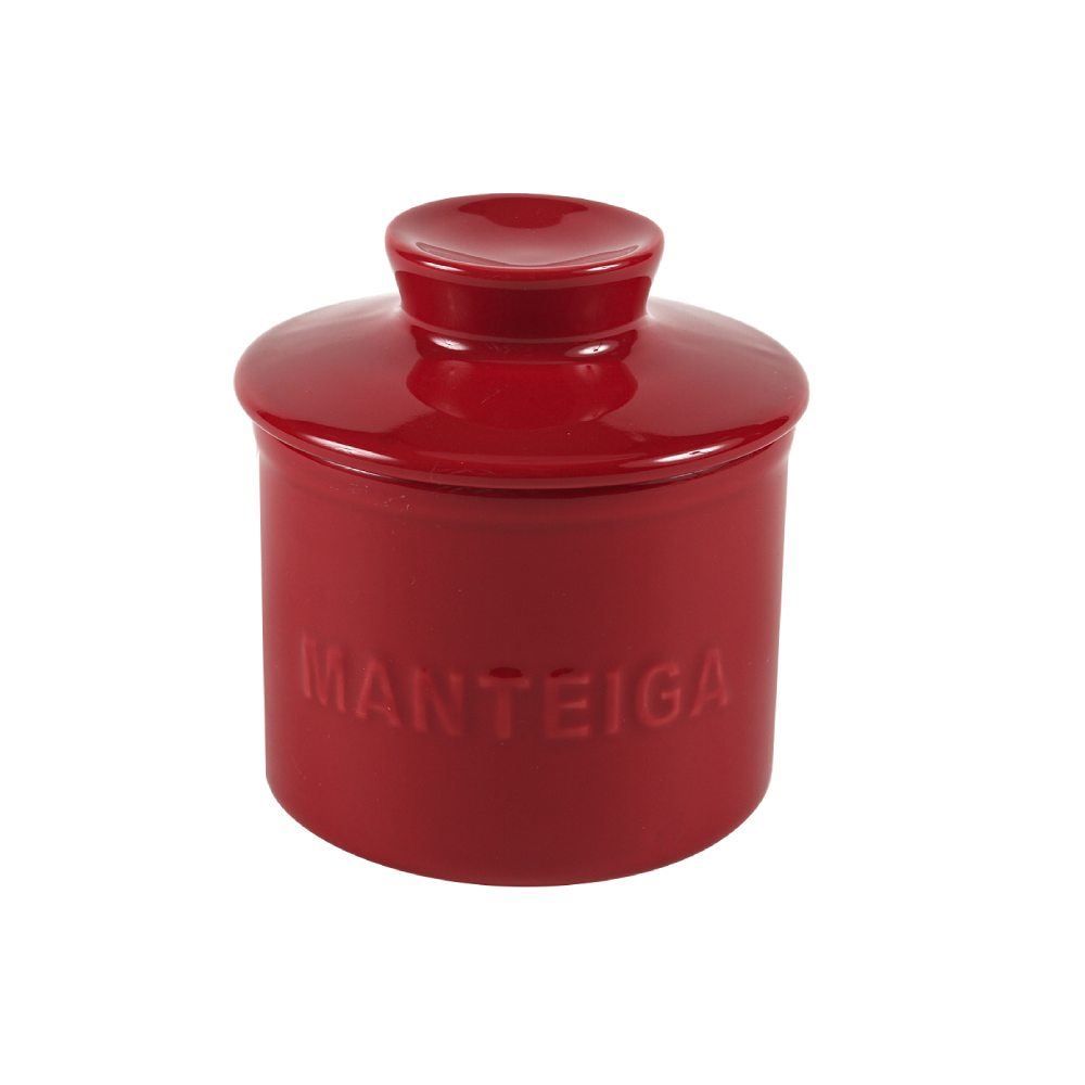 Manteigueira Francesa Havan Casa 130G - Vermelho